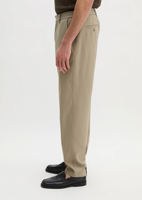 Чиносы из смесового льна