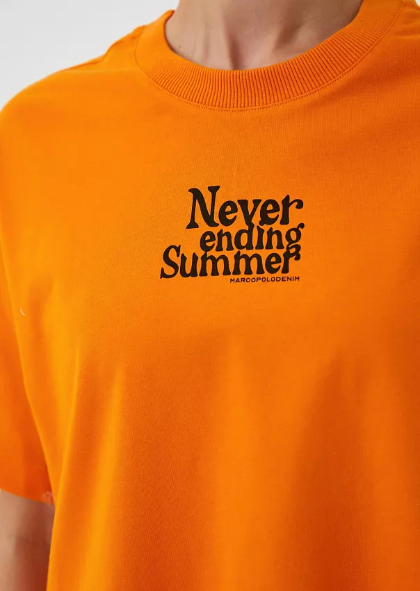 Футболка оверсайз из органического хлопка