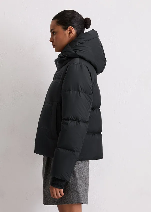 Пуховик с фиксированным капюшоном Marc o'Polo - фото 5