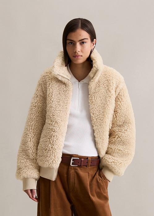 Куртка из искусственного меха