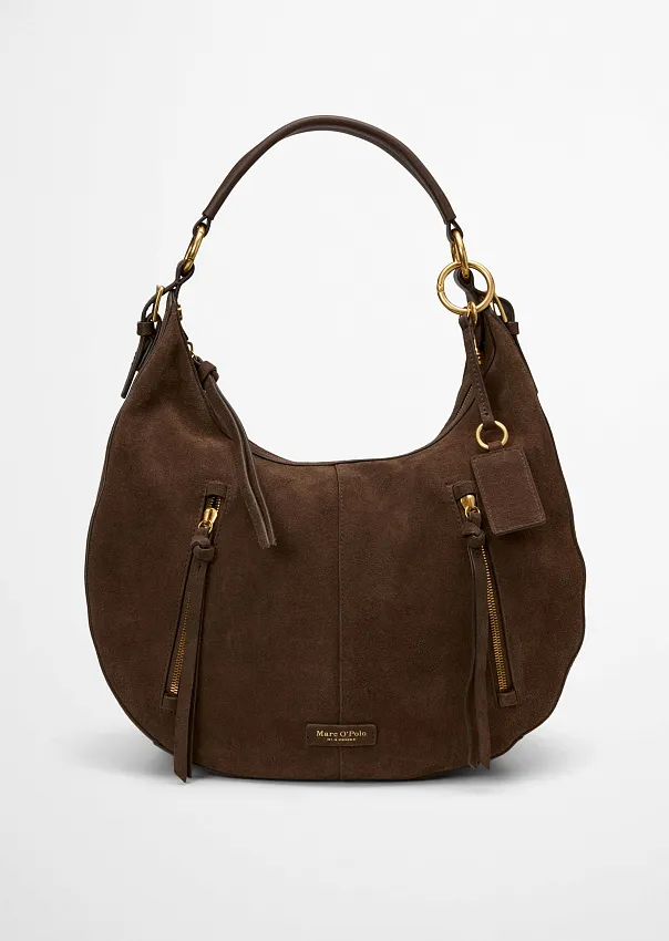 Сумка из натуральной замши