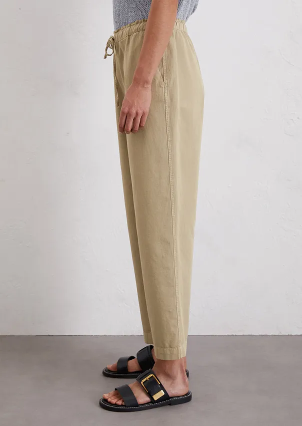 Брюки из органического хлопка и льна Marc o'Polo - фото 5