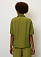 Струящаяся блузка из вискозного твила с короткими рукавами Marc o'Polo - фото 2