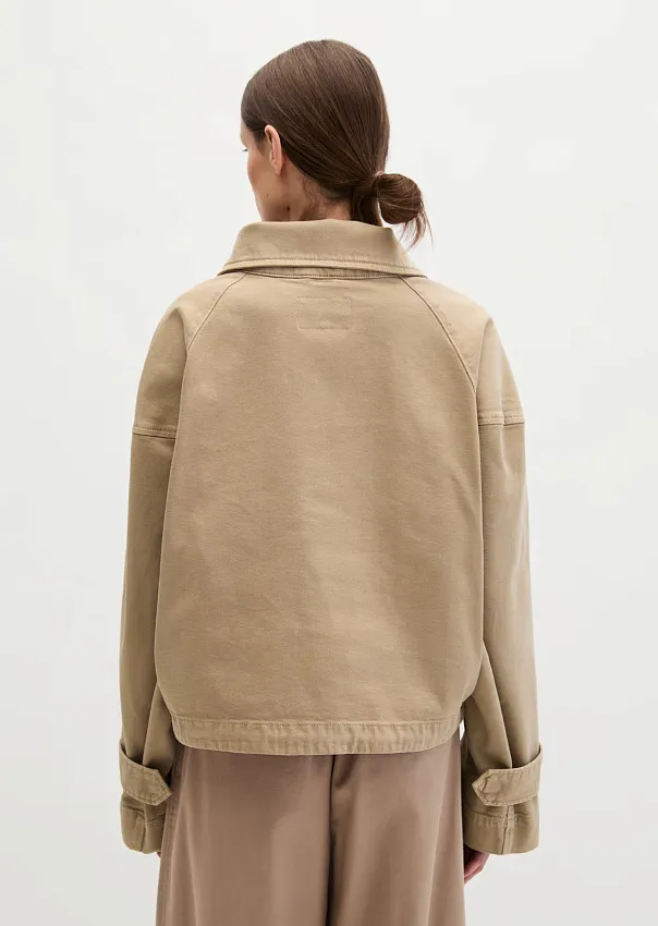 Куртка джинсовая из смесового хлопка
