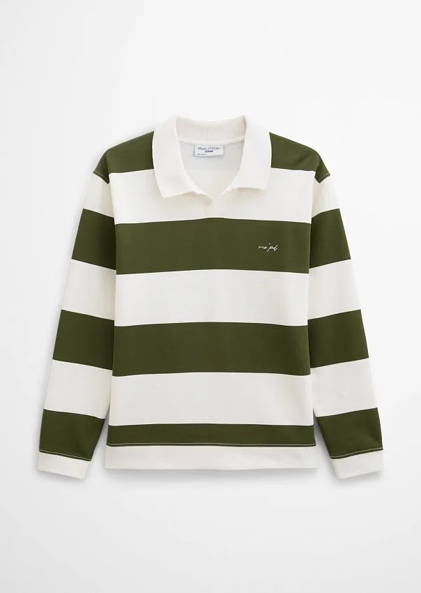 Свитшот-поло из органического хлопка