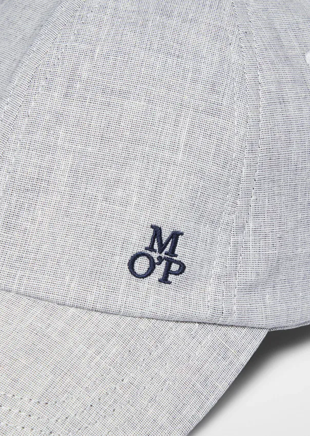 Бейсболка из органического хлопка и льна