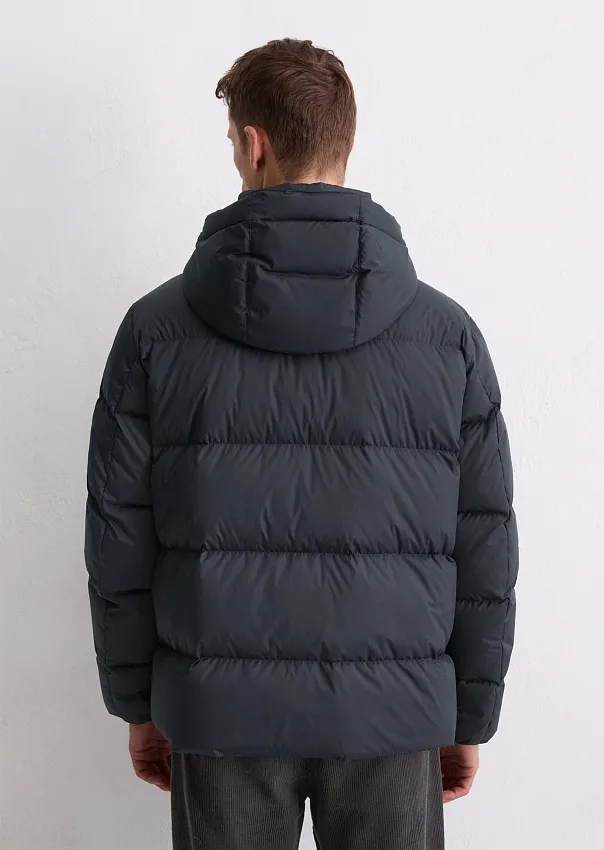 Стеганый пуховик со съемным капюшоном Marc o'Polo - фото 2