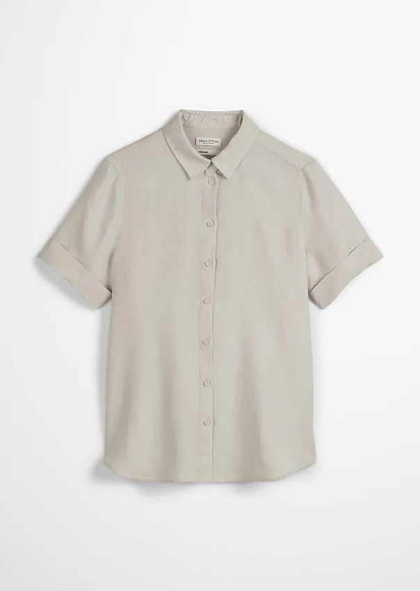 Рубашка из чистого льна