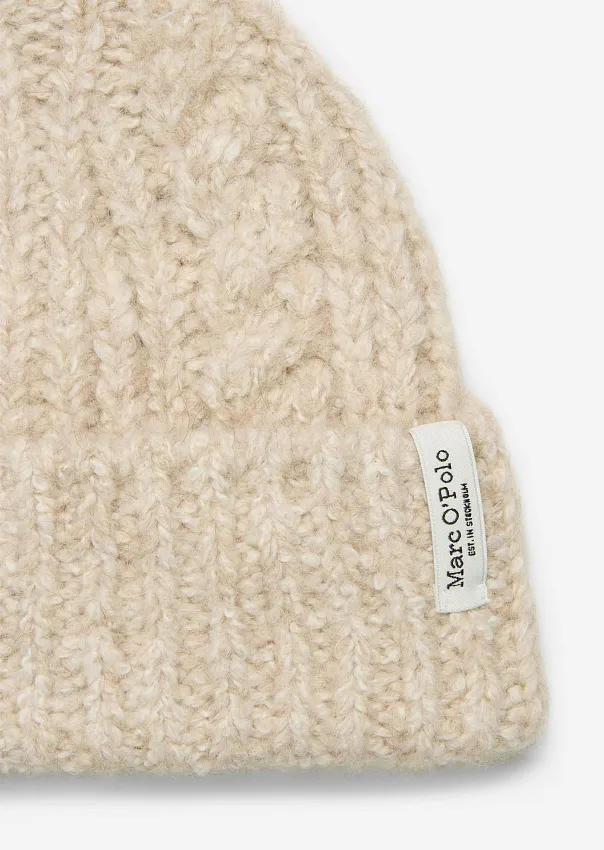 Шапка из смесовой шерсти альпака Marc o'Polo - фото 2