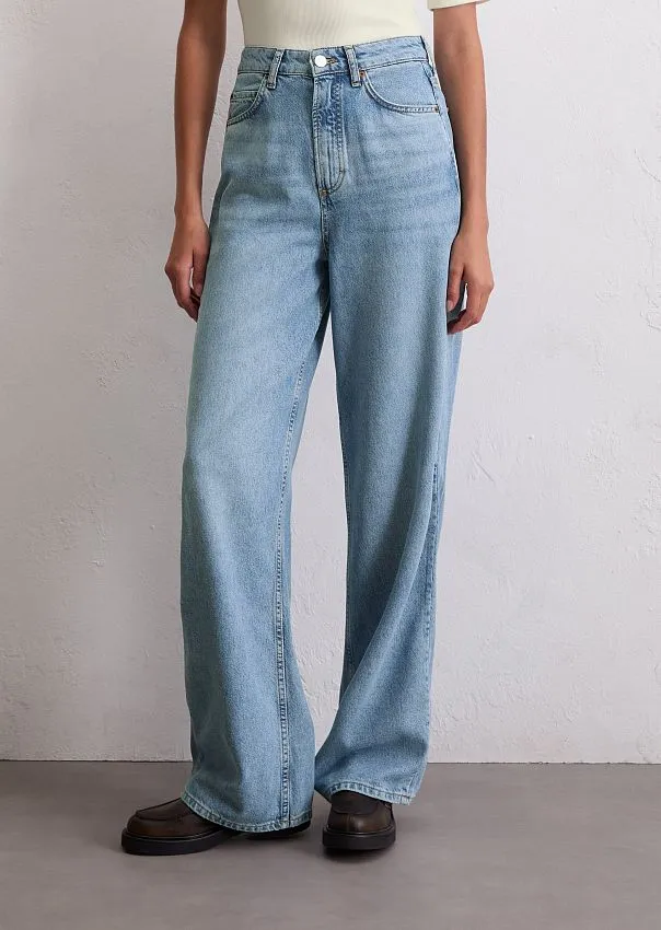 Широкие джинсы TOLVA из лиоцелла и органического хлопка Marc o'Polo - фото 3