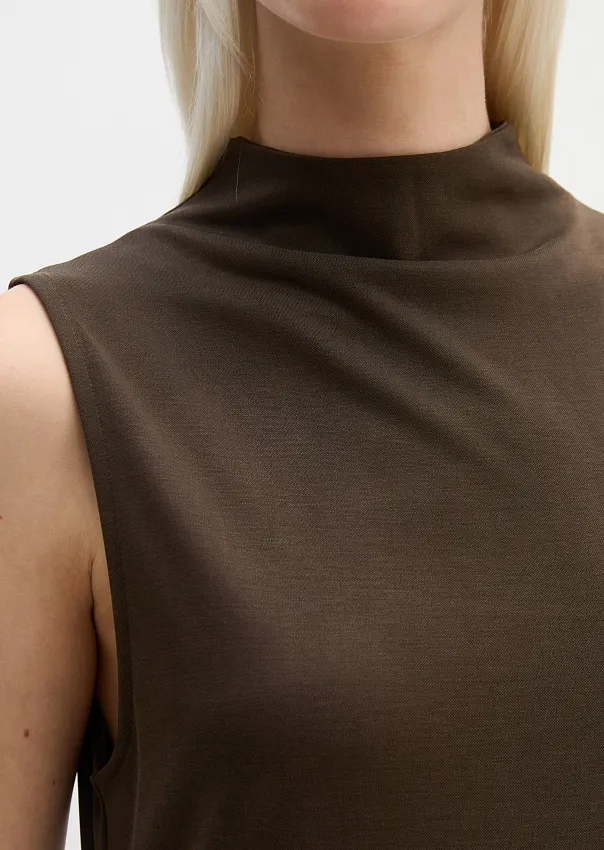 Платье из струящегося джерси