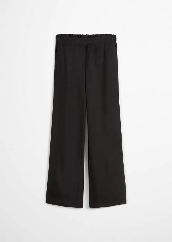 Широкие брюки из струящегося твила Marc o'Polo - фото 6