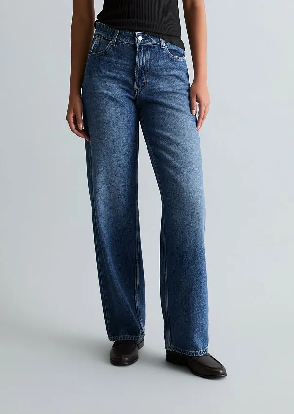 Джинсы широкие из смесового лиоцелла Marc o'Polo - фото 3