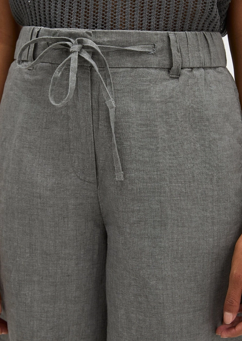 Шорты изо льна