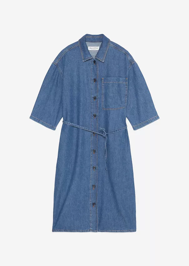 Джинсовое платье-рубашка Marc o'Polo - фото 6