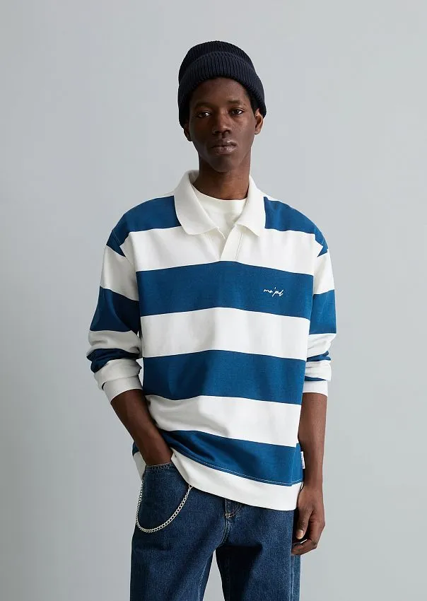 Свитшот-поло из органического хлопка