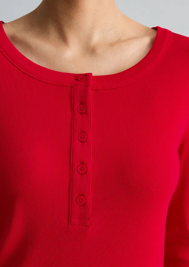 Лонгслив из органического хлопка