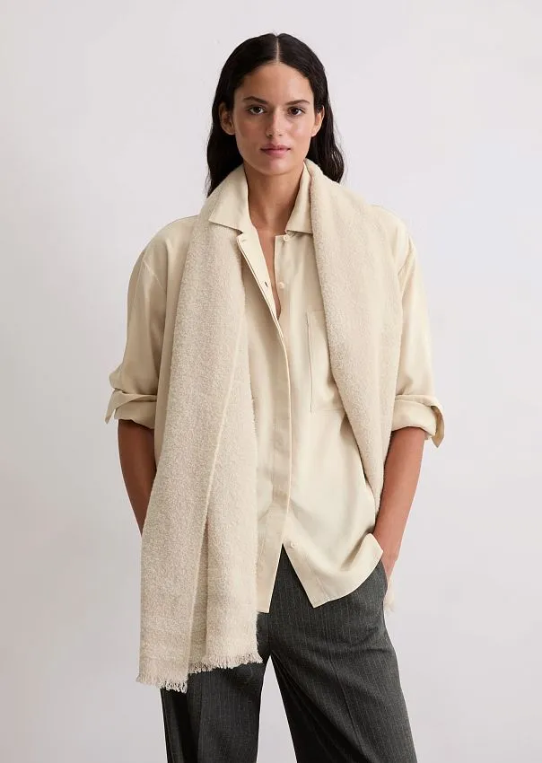 Шарф из смесовой шерсти альпаки Marc o'Polo - фото 3