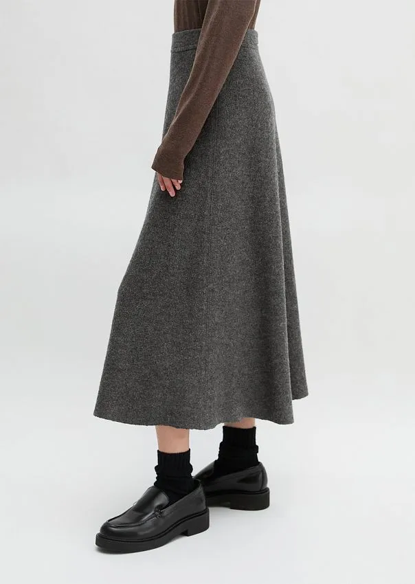 Юбка-миди из смесовой шерсти Marc o'Polo - фото 5