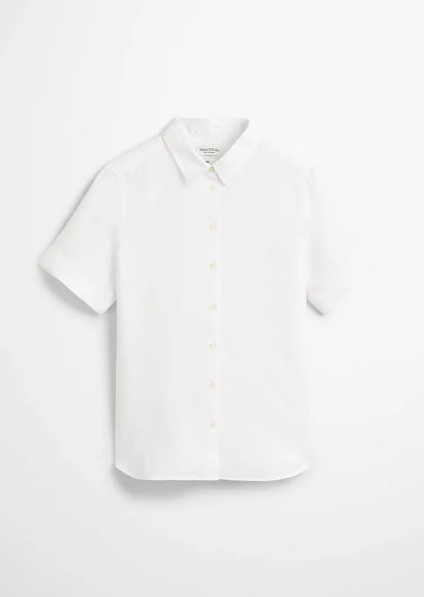 Рубашка из чистого льна Marc o'Polo - фото 6