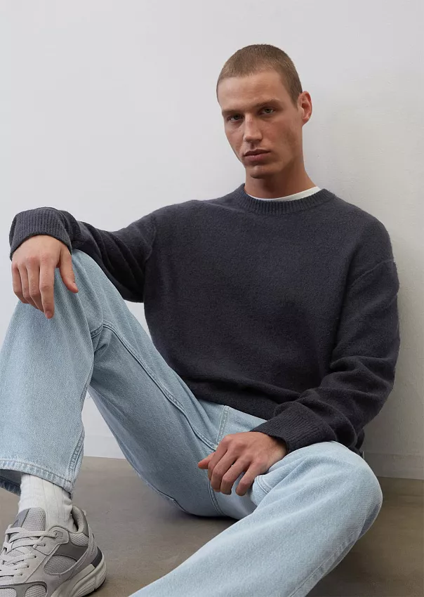 Джемпер из смесовой буклированной пряжи Marc o'Polo - фото 1