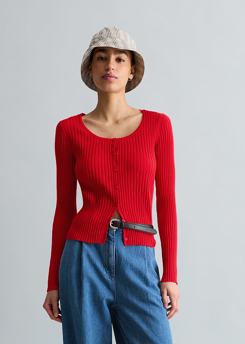 Кардиган из смесовой вискозы