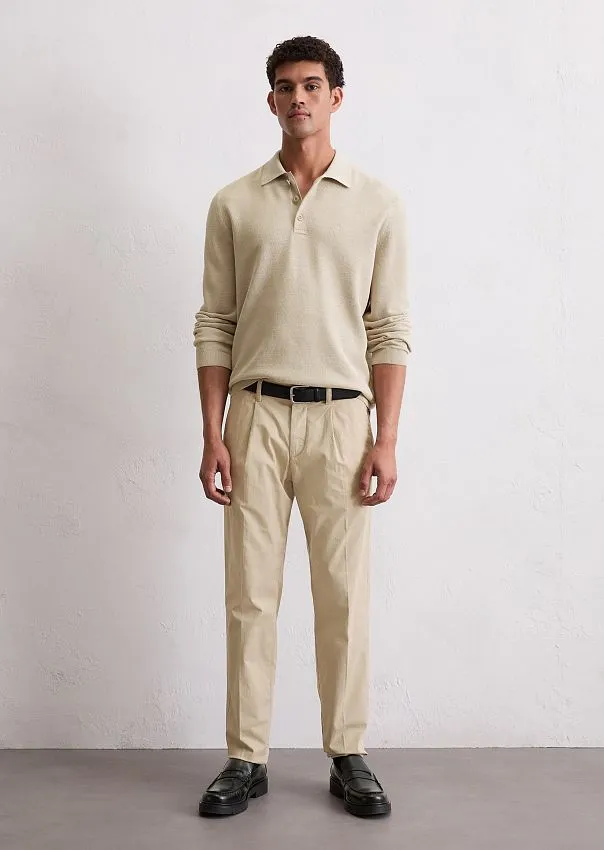 Поло с длинными рукавами Marc o'Polo - фото 3