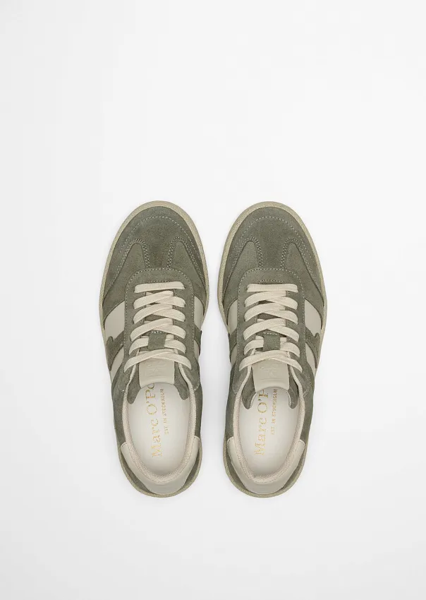 Кеды из натуральной замши