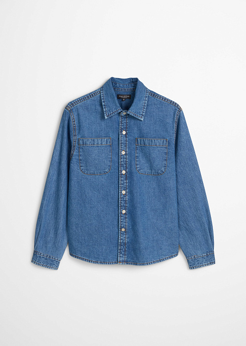 Рубашка верхняя из денима
