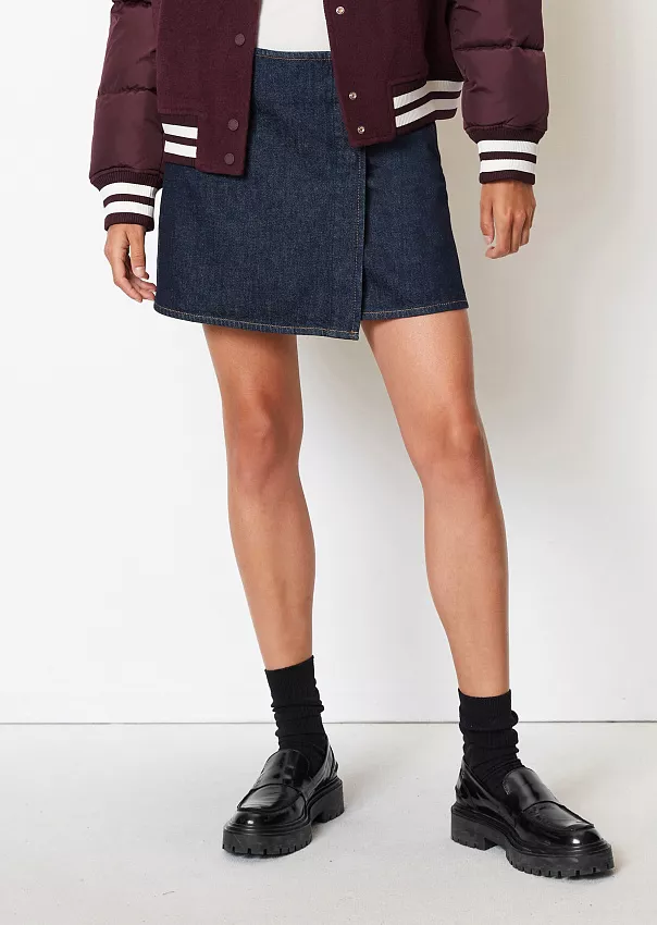 Джинсовая юбка из органического хлопка Marc o'Polo - фото 3