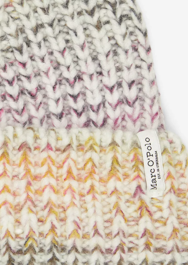 Шерстяная шапка бини Marc o'Polo - фото 2