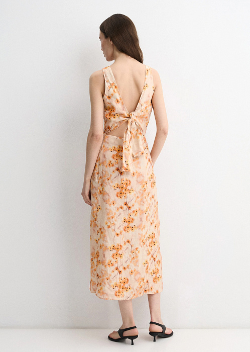 Платье изо льна