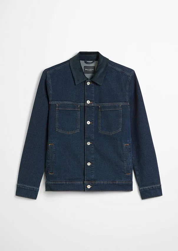 Джинсовая куртка из хлопка и вискозы Marc o'Polo - фото 6