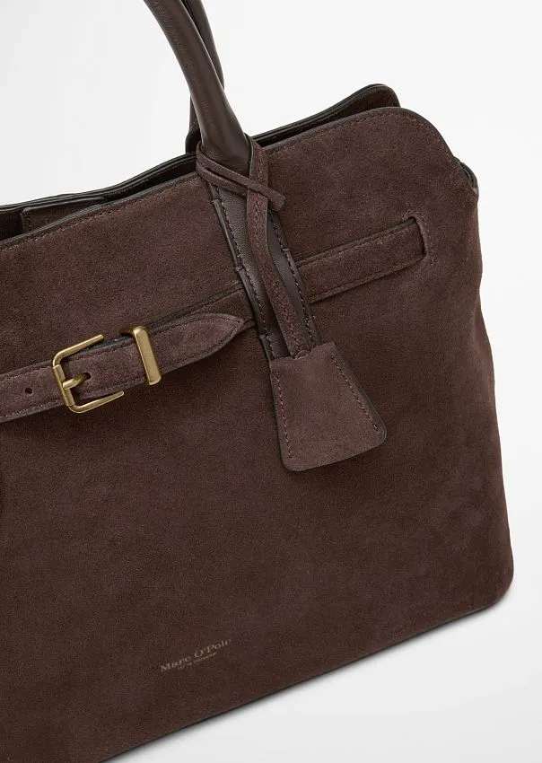 Сумка-тоут из натуральной замши Marc o'Polo - фото 4