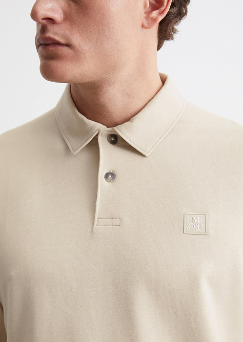 Поло с длинными рукавами