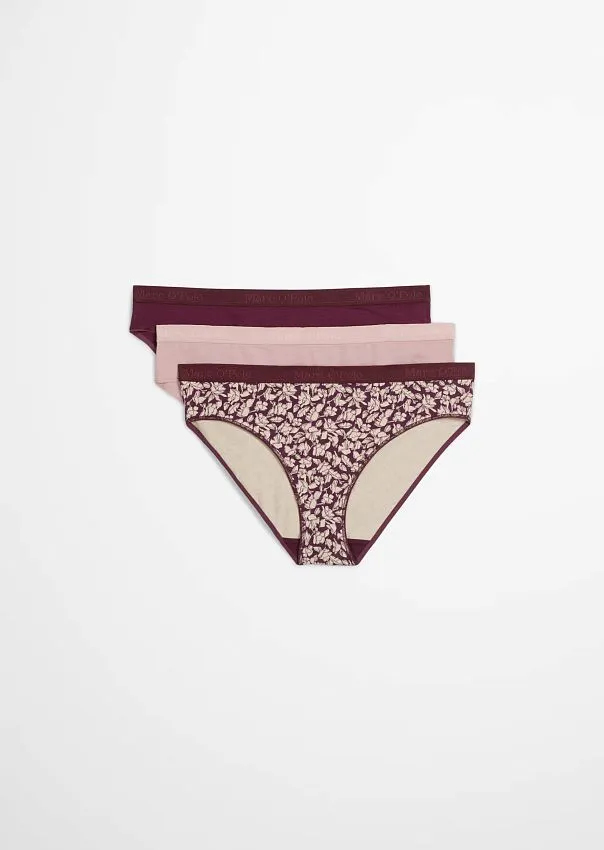 Трусы-слипы из мягкого хлопка 3 шт. Marc o'Polo - фото 3