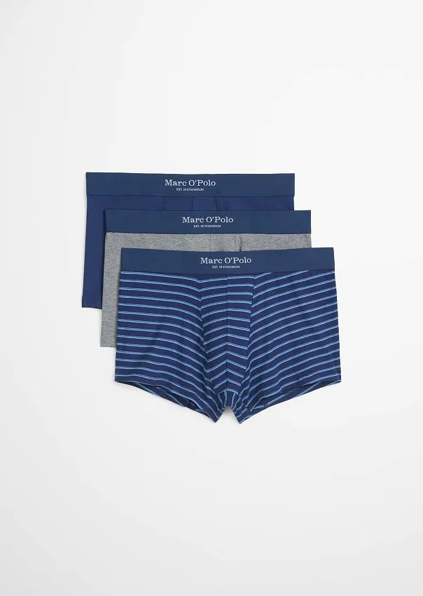 Трусы-транки из мягкого джерси 3 шт.