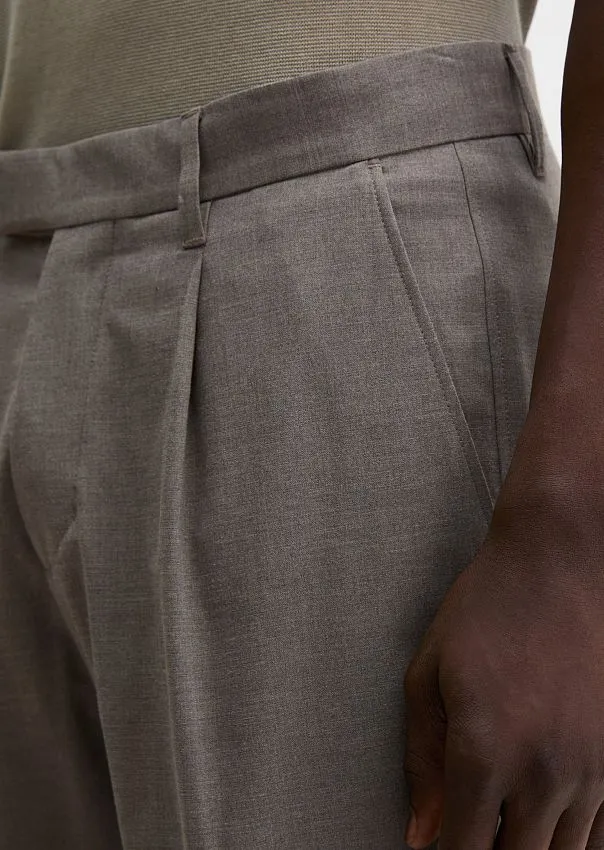 Брюки из тонкой шерсти