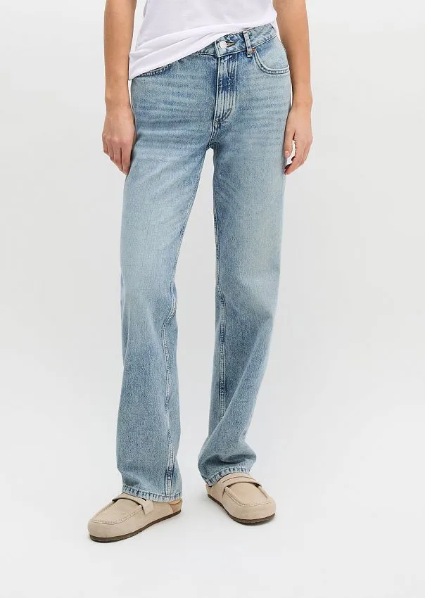Джинсы прямые из органического хлопка