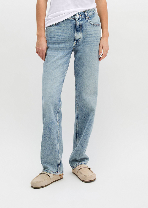 Джинсы прямые из органического хлопка