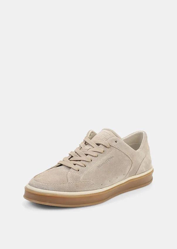 Кеды из натуральной замши