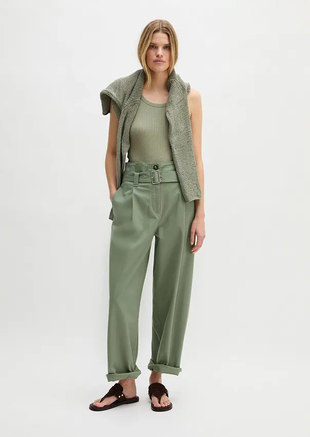 Брюки из органического хлопка и лиоцелла 