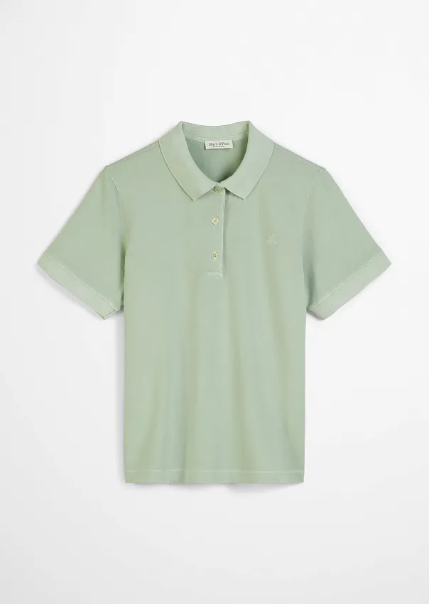 Поло из смесового хлопка Marc o'Polo - фото 6