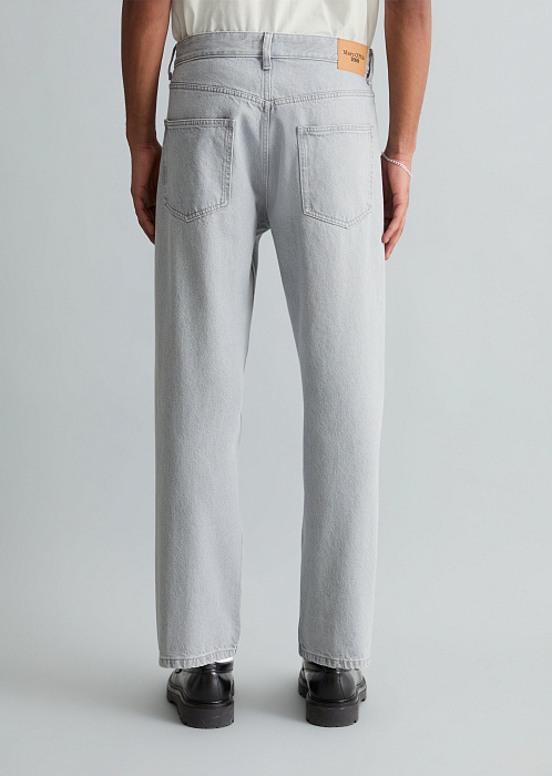 Джинсы зауженные из органического хлопка