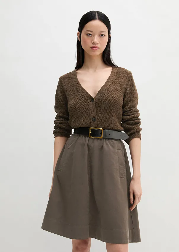 Кардиган из смесового хлопка