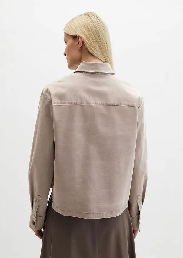 Рубашка верхняя из хлопкового твила
