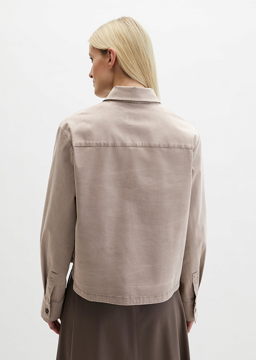 Рубашка верхняя из хлопкового твила
