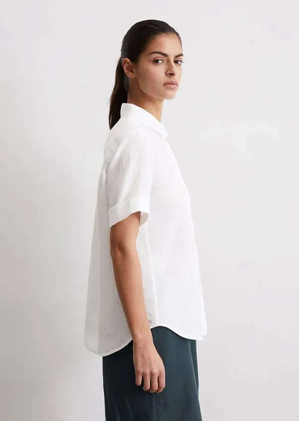 Рубашка из чистого льна Marc o'Polo - фото 5