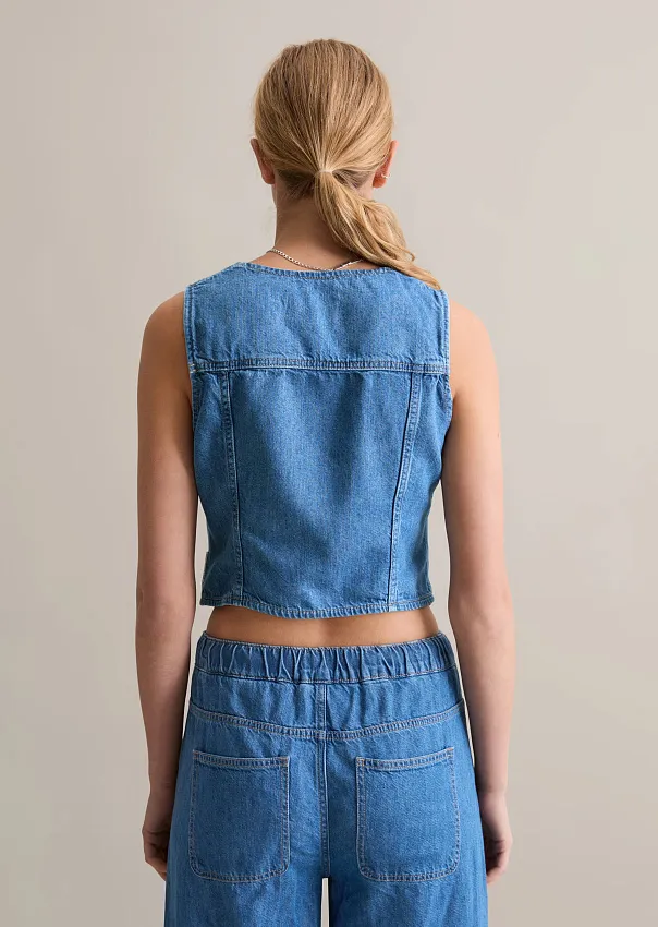 Джинсовый жилет Marc o'Polo - фото 2