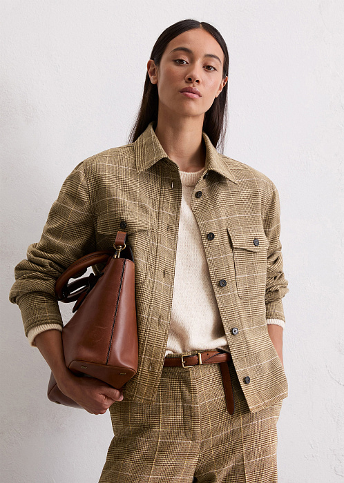 Рубашка верхняя из смесовой шерсти